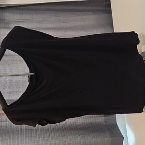 Sarin Mathews, XL, Black, Slouchy Top